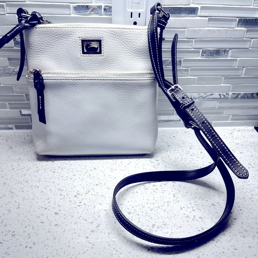 Dooney and Bourke White Crossbody Bag w/ Dustbag